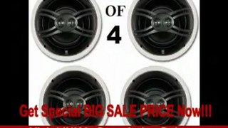 Yamaha In-Ceiling 3-Way 100 watts Natural Sound Custom Easy-to-install Speakers (Set of 4) with Dual Tweeters & 6-1/2 Woofer for 1 Large Room or Several Smaller Rooms FOR SALE
