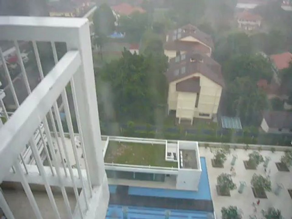 Gros orage dimanche