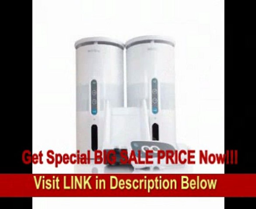 BEST BUY C2G / Cables to Go Audio Unlimited Premium 900MHz Wireless Indoor/Outdoor 2 Speaker System with Remote and Dual Power Transmitter, White (SPK-VELO-W3)