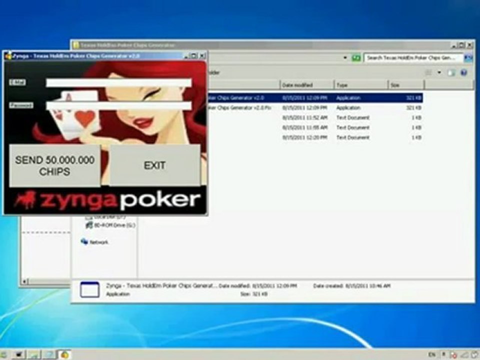 Zynga Poker Hack Super Chips Adder | FREE Download , October 2012 Update