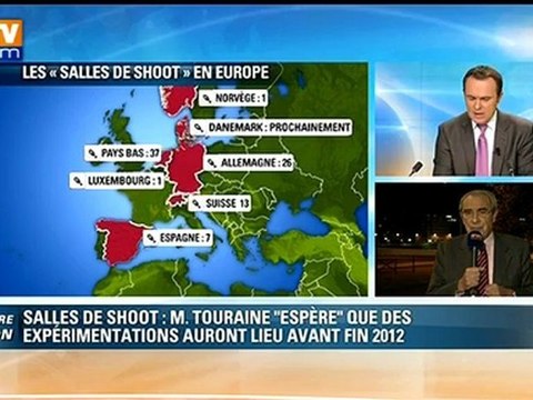 Debré sur les salles de shoot : une incitation formidable
