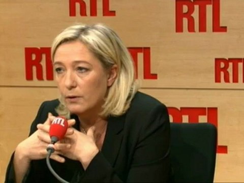 Marine Le Pen, présidente du FN : Je suis atterrée par les réactions d'hystérie de la classe politique