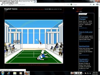 Ragdoll Tennis Gameplay :D