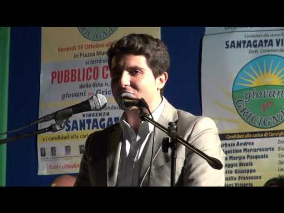 Gricignano (CE) - Comizio Giovani per Gricignano - Lettieri (19.10.12)