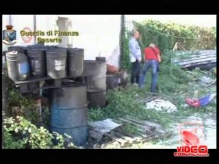 Gricignano (CE) - Veleni dal nord in discarica abusiva (20.10.12)