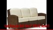 BEST PRICE Home Styles 5401-61 Cabana Banana 3 Seat Sofa, Honey Oak Finish