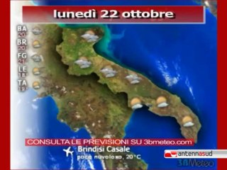 Previsioni del tempo, lunedì 21 ottobre
