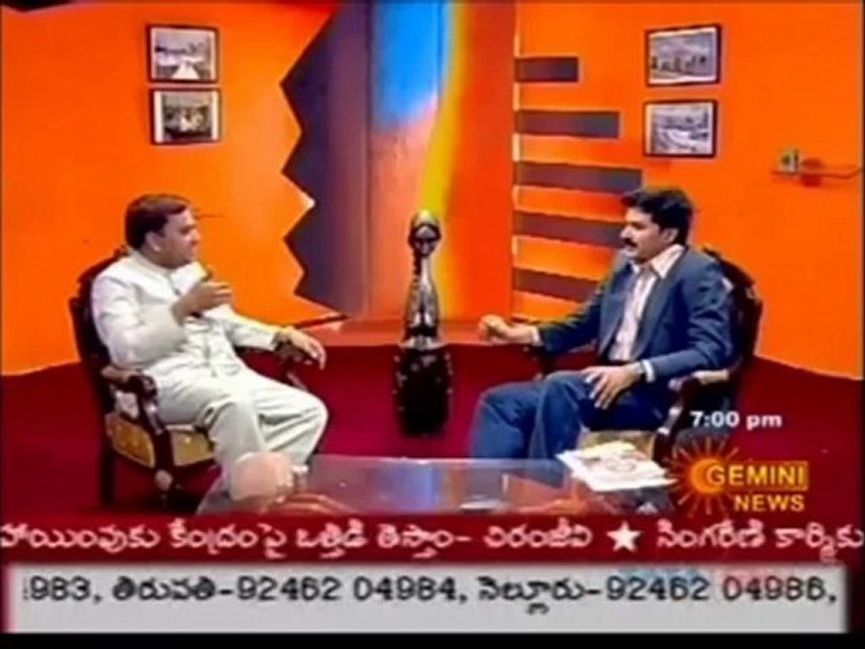 N N Murthy speaks on Environment in Gemini TV (Part-6)
