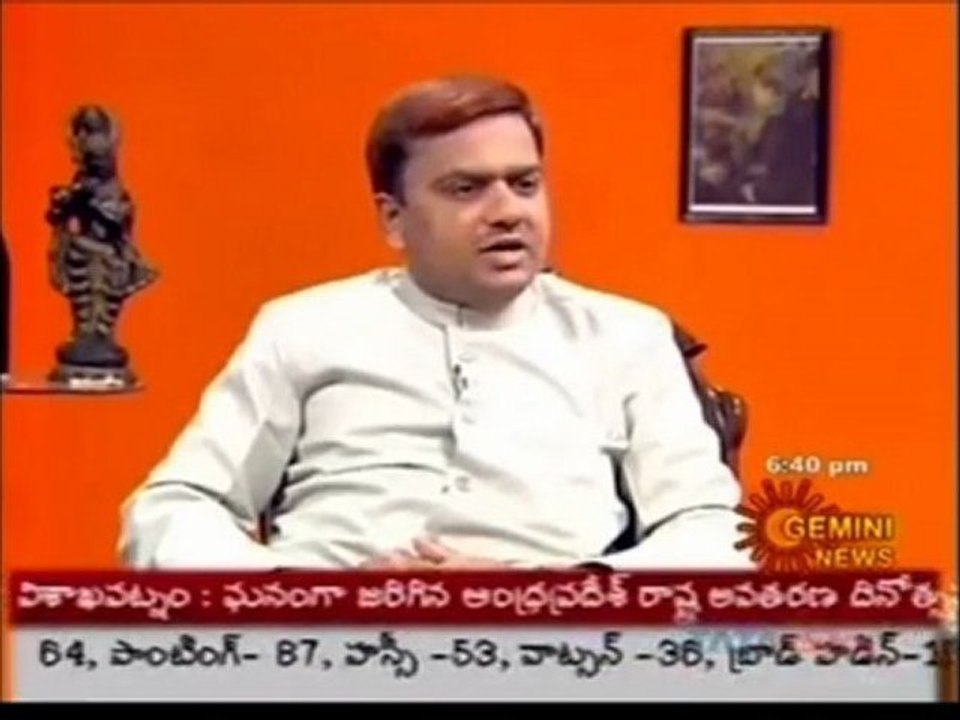 N N Murthy speaks on Effects of Mobile Phones at Gemini TV Interview (Part-5)