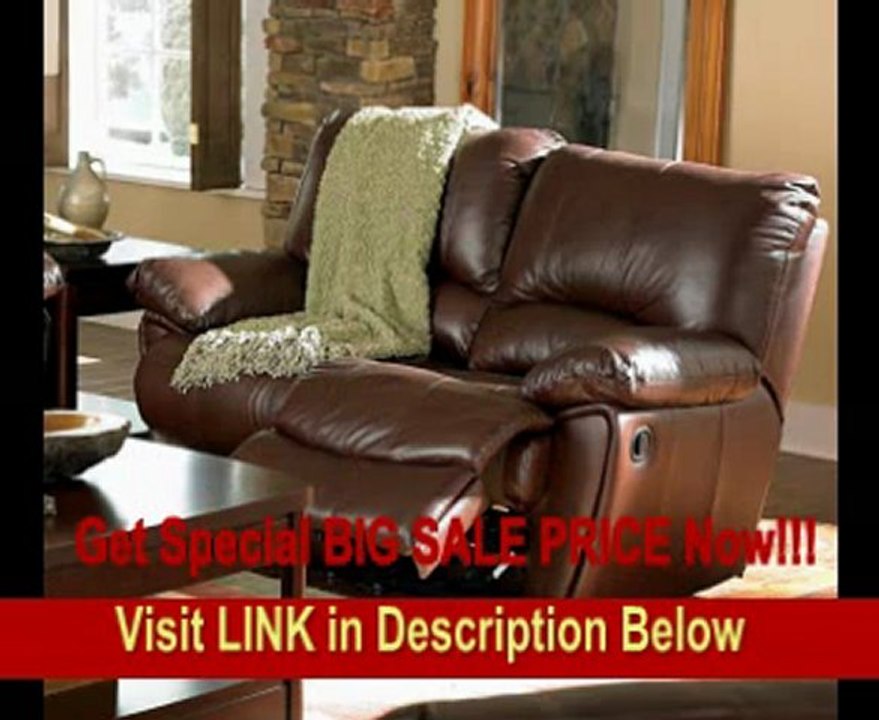 BEST PRICE Clifford Double Reclining Love Seat in Brown Leather by Coaster Furniture