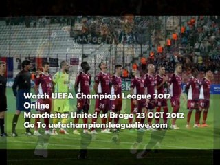 Football- Man United vs Braga Tue 23 Oct Live Now Stream
