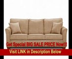 BEST BUY Simmons Micro Fiber Taupe Queen Size Size Sofa Sleeper