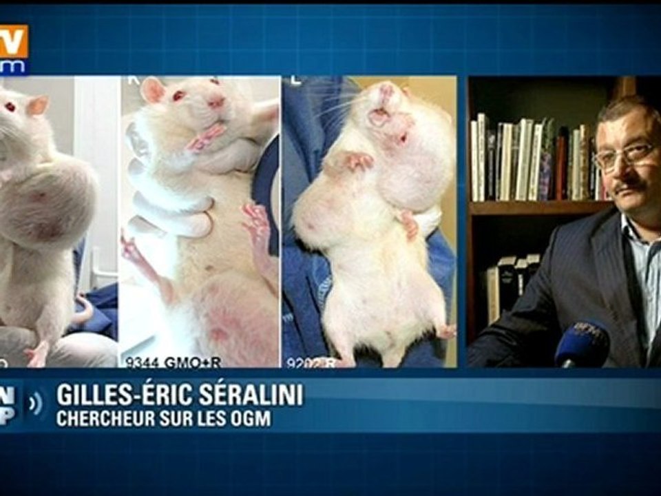 Etude sur les OGM réfutée : Gilles-Eric Séralin...