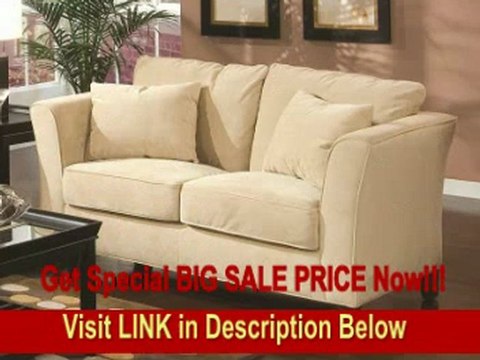 BEST BUY Park Place Velvet Loveseat by Coaster Furniture