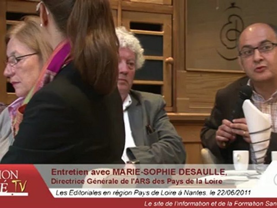 Marie-Sophie DESAULLE Directeur général ARS des Pays-de-la-Loire 4/4