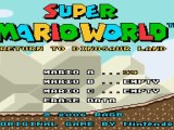 Super Mario World Return To Dinosaur Land - château n°1
