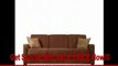 Handy Living CAC1-S6-HCH87 Cabo Living Room Convert-A-Couch Chenille Sleeper Sofa, Chocolate with 2 Decorative Paisley Throw Pillows REVIEW