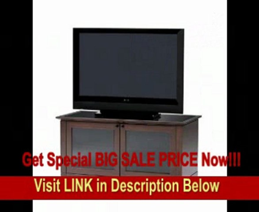 BDI Novia 8424 Double Wide Enclosed Cabinet - Cocoa Stained Cherry