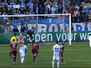 Malaga 1-0 AC Milan (Group C)