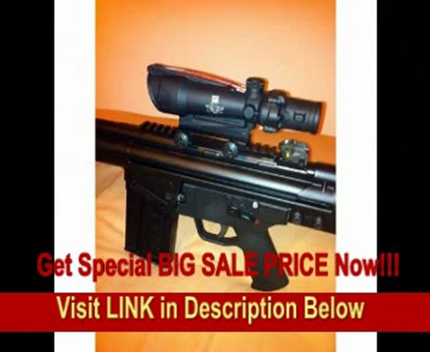 Acog 3.5 X 35 Scope Dual Illuminated Crosshair .308 Ballistic Reticle