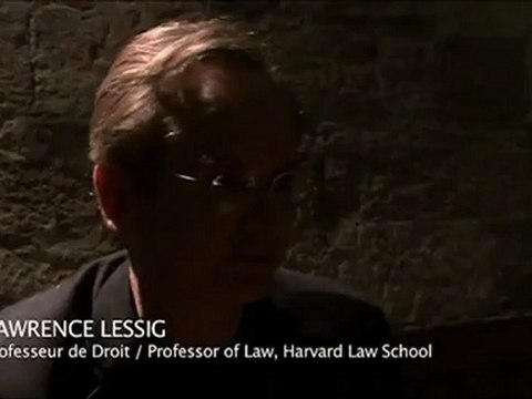 Interview de Lawrence Lessig, Professeur de Droit à Harvard Law School - Forum d'Avignon 2009