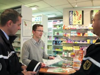 Signature d'une convention entre la gendarmerie et l'ordre des pharmaciens