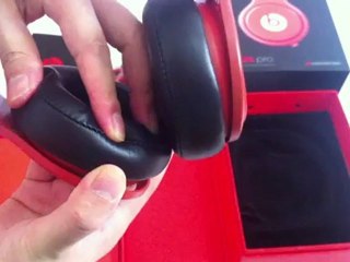 Beats Pro Headphones by Dr. Dre (Red And Black)