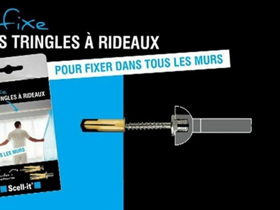 Comment fixer mes tringles à rideaux ?