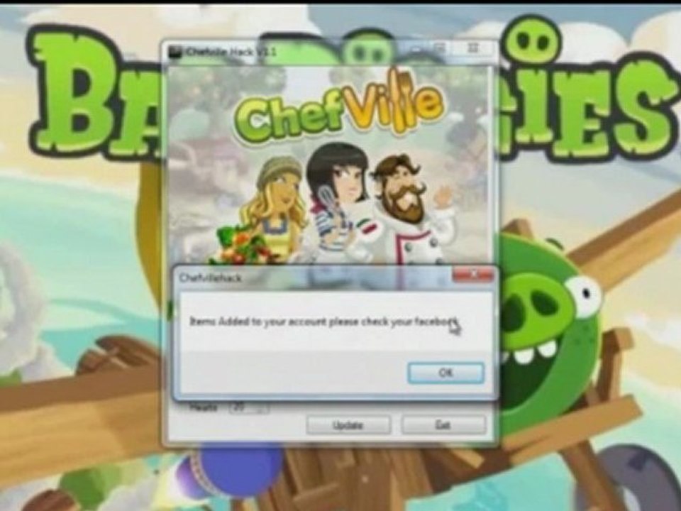 Chefville Coins, Cash, Energy Hack