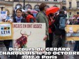 Manifestation Paris le 20.10.2012 contre la mise à mort des taureaux