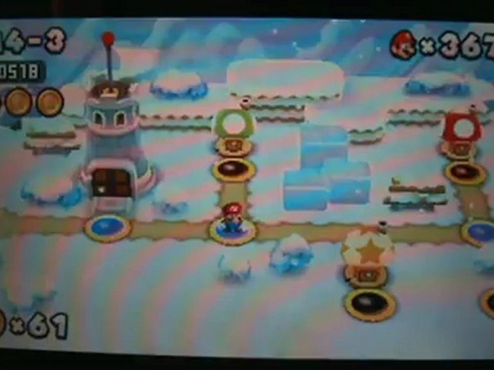 Speed Run "New Super Mario Bros 2" Monde 4-3 Concours Nintendo France