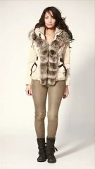 Doudoune microfibre Giorgio Giulia Beige