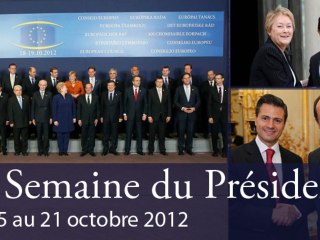 La Semaine du Président du 15 au 21 octobre 2012