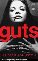 Biography Book Review: Guts: The Endless Follies and Tiny Triumphs of a Giant Disaster by Kristen Johnston