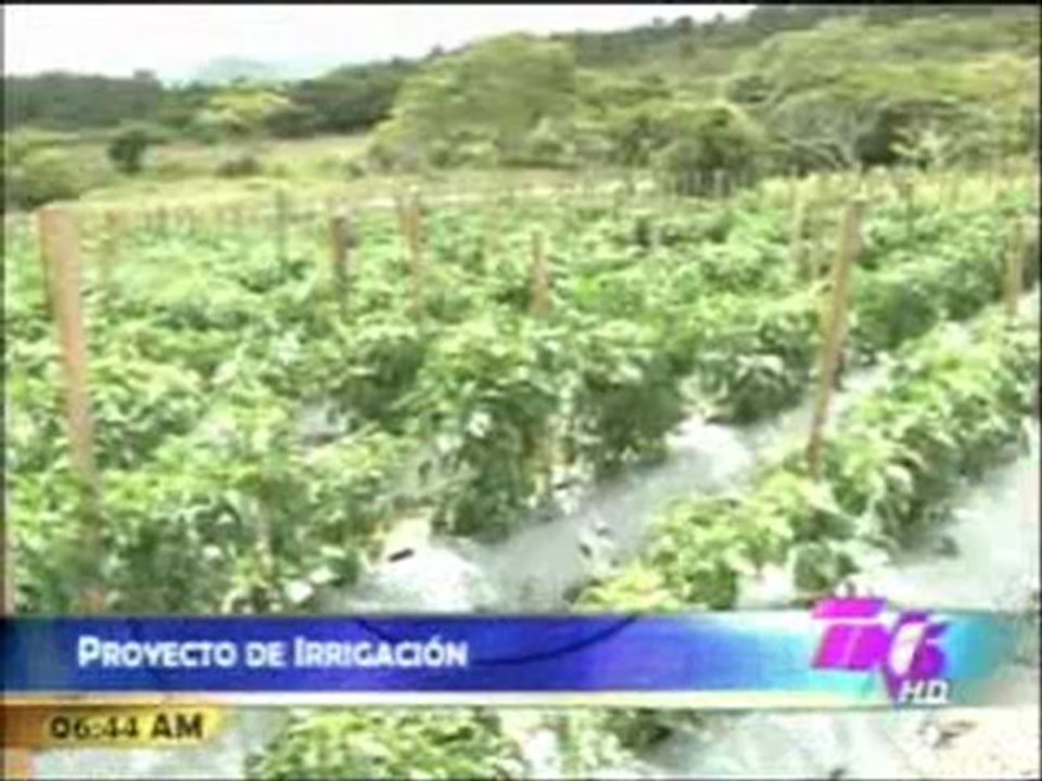 Inauguración de Represa de Manzaragua, Güinope. TN5 Matutino, 19 de octubre del 2012.