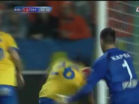 ΑΠΟΕΛ-Ολυμπιακός 4-0: Γκολ και φάσεις