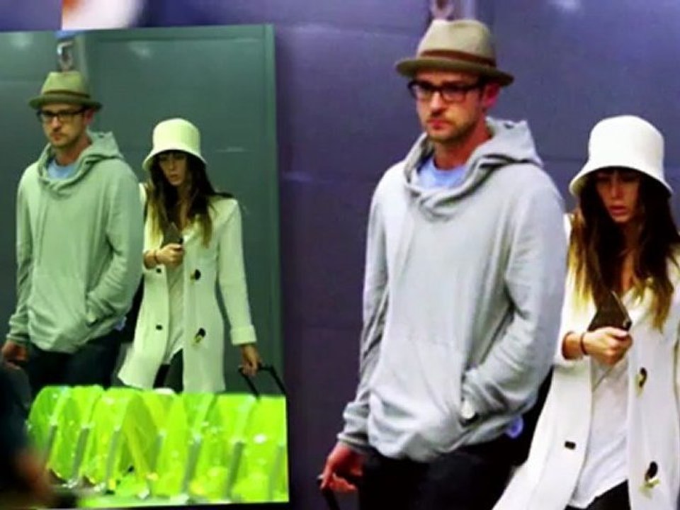 First Shots of Newlyweds Justin Timberlake and Jessica Biel Together