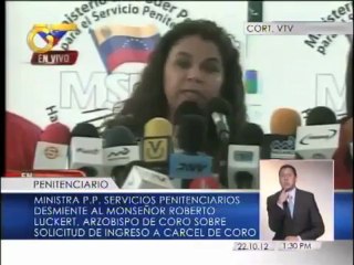 Encontraron 56 armas de fuego durante requisa en el Internado Judicial de Coro