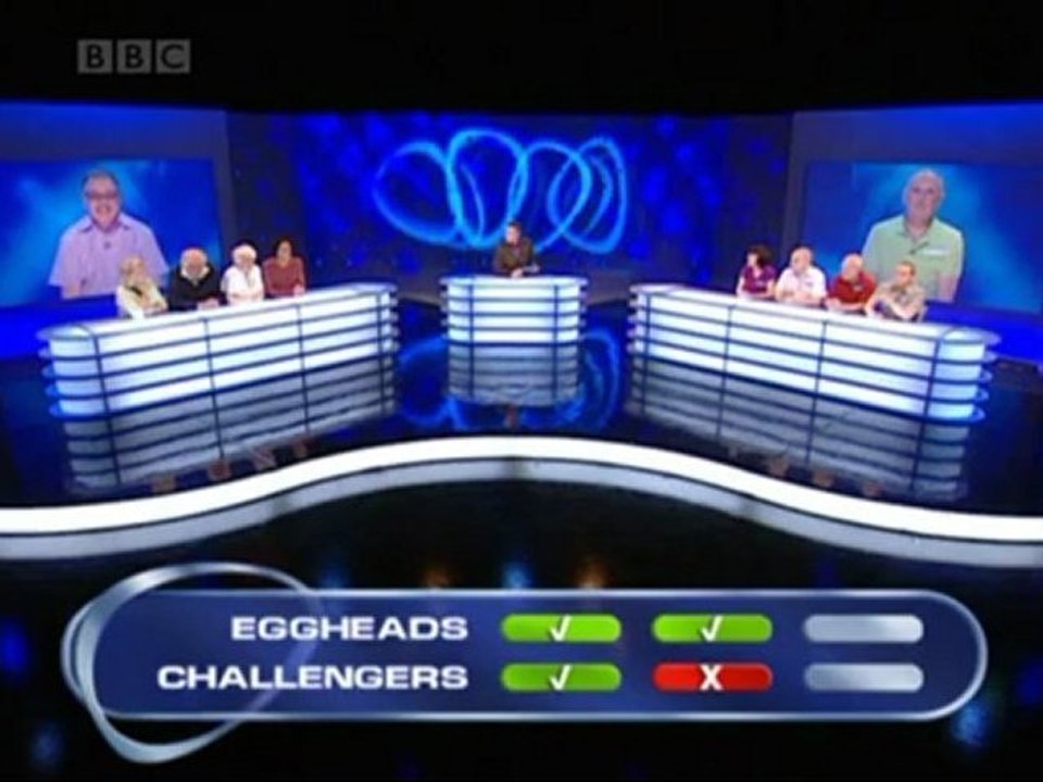 Barry from Eggheads pwns himself