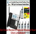 BEST BUY AT&T SB67118 4-Line Extendable Range Corded-Cordless Phone System with 5 Extra Handsets (2)