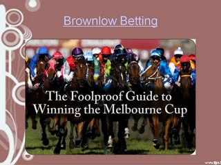 Melbourne Cup Betting