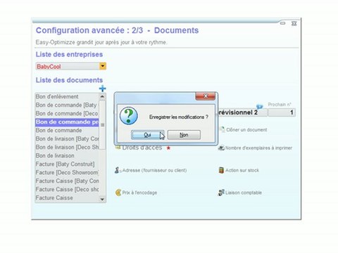 Documents - Optimizze: Changer l'icône d'un document - Easy comportement - ERP - v16