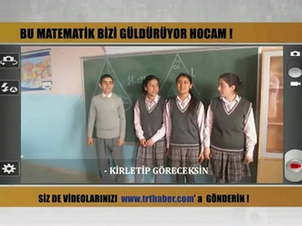 Bu matematik bizi gulduruyor hocam