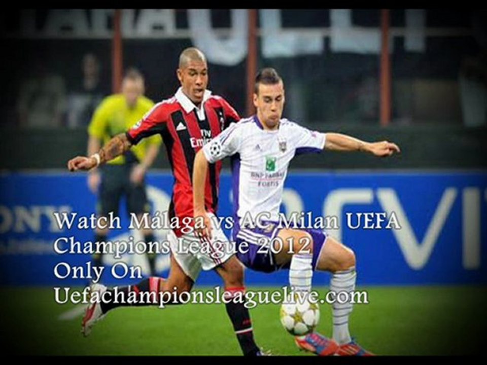 AC Milan vs Malaga UEFA League Football Live