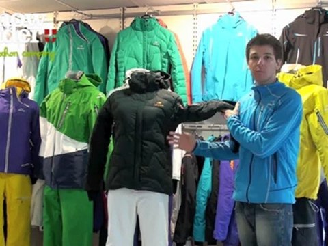 Snowleader présente la doudoune de ski Snowbird de Eider