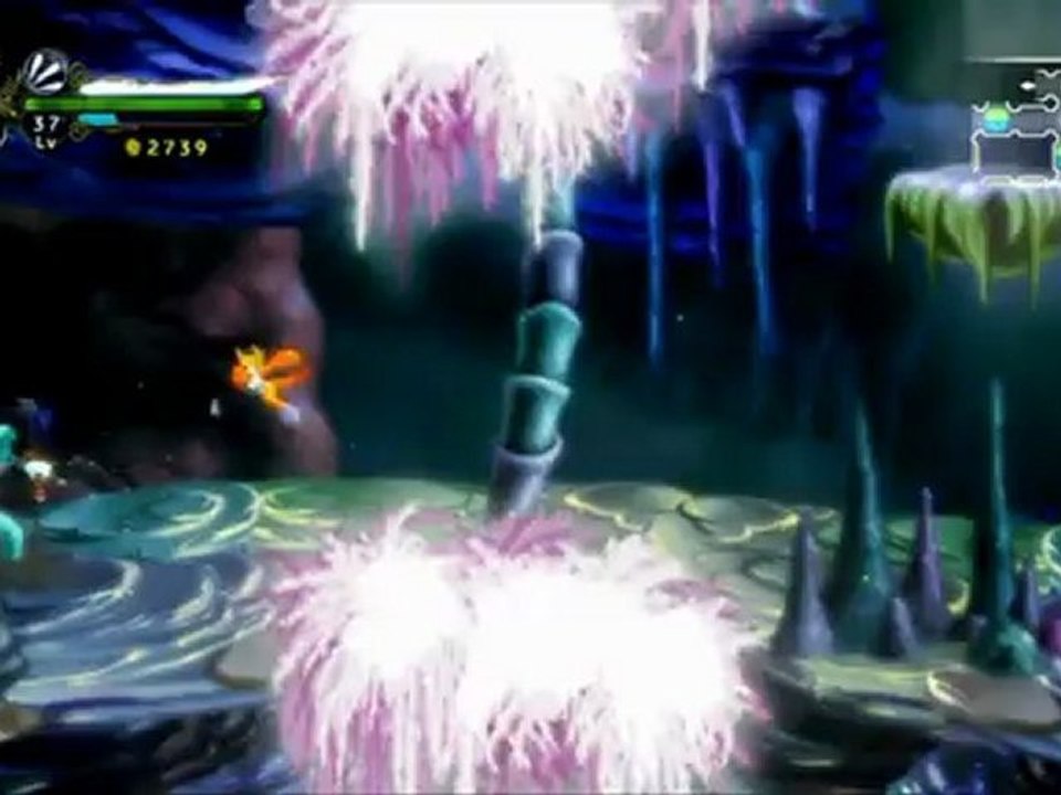 Dust : An Elysian Tail - Guide de la quête accessoire de Mudpot : par-dessus la barrière