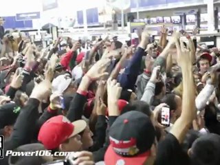 Kendrick Lamar "The Recipe" Live @ Best Buy, Compton, CA, 10-22-2012 Pt.1