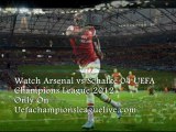 Football UEFA Champions League Arsenal vs Schalke Live Streaming
