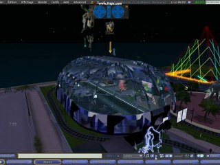 sim back to eighties second life le movie land 1/2