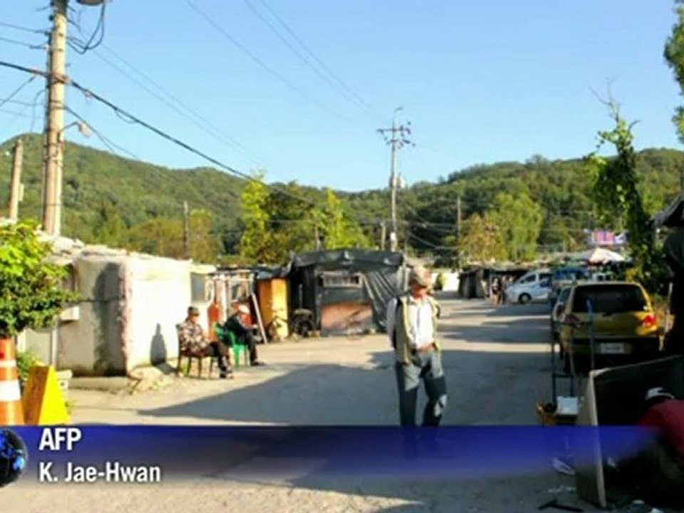 Corée du Sud: des taudis à l'ombre du riche quartier de Gangnam